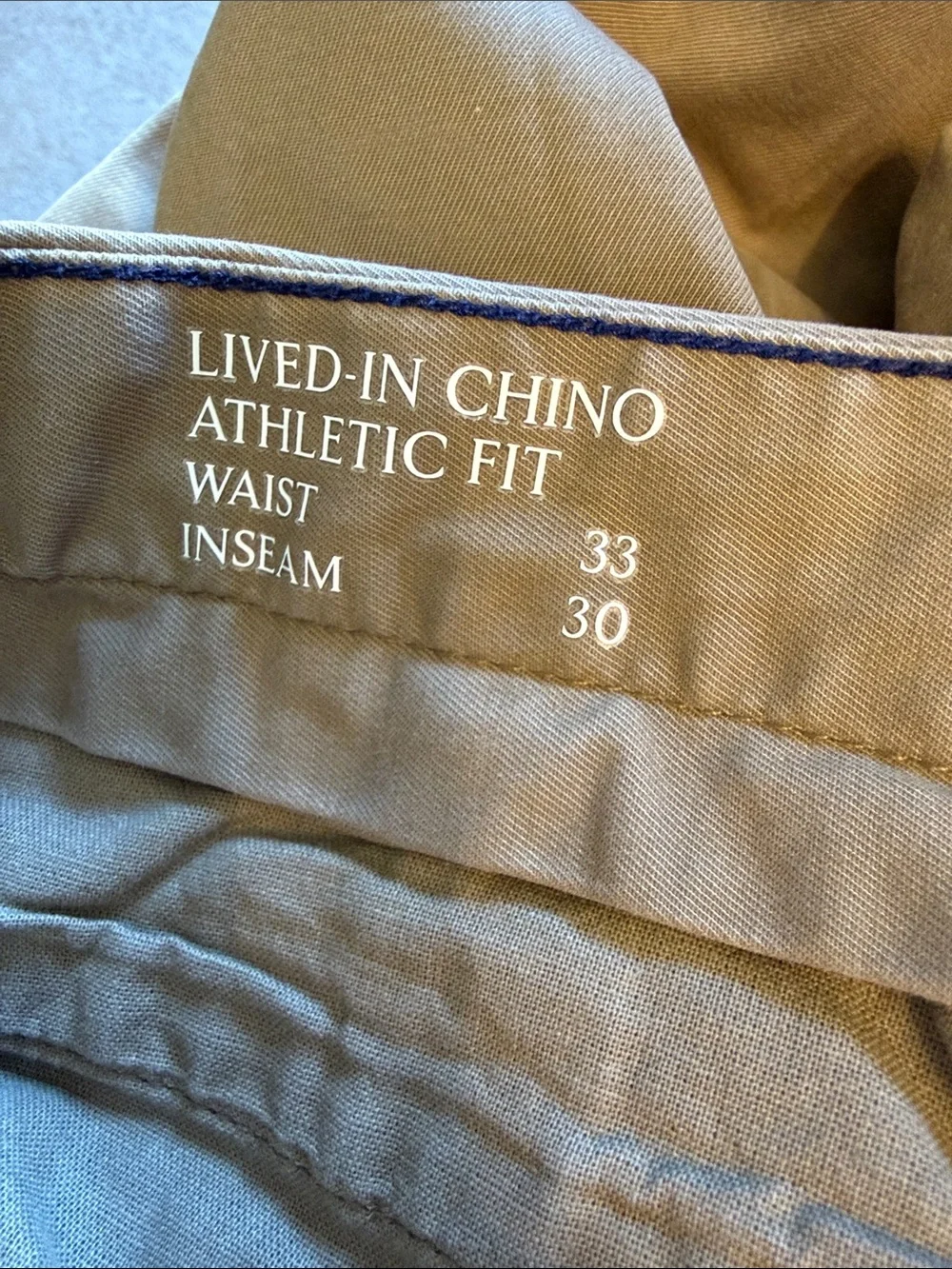 Banana Republic Men's Olive/Tan Chinos